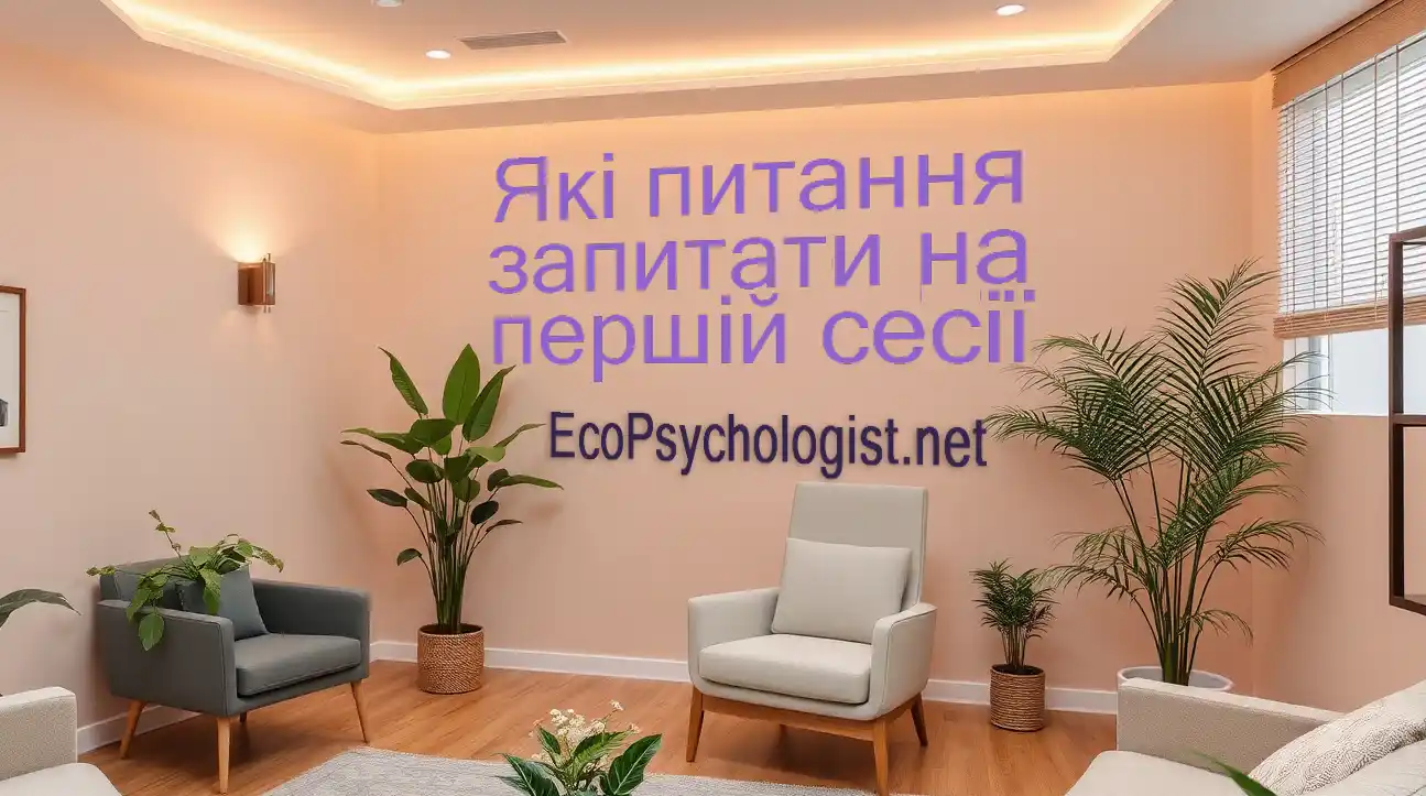 Які питання запитати на першій сесії