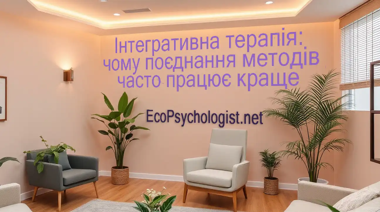 Інтегративна терапія: чому поєднання методів часто працює краще